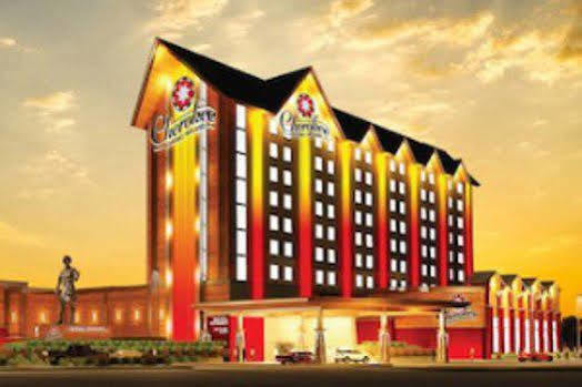 Cherokee Casino Hotel Roland Exterior photo